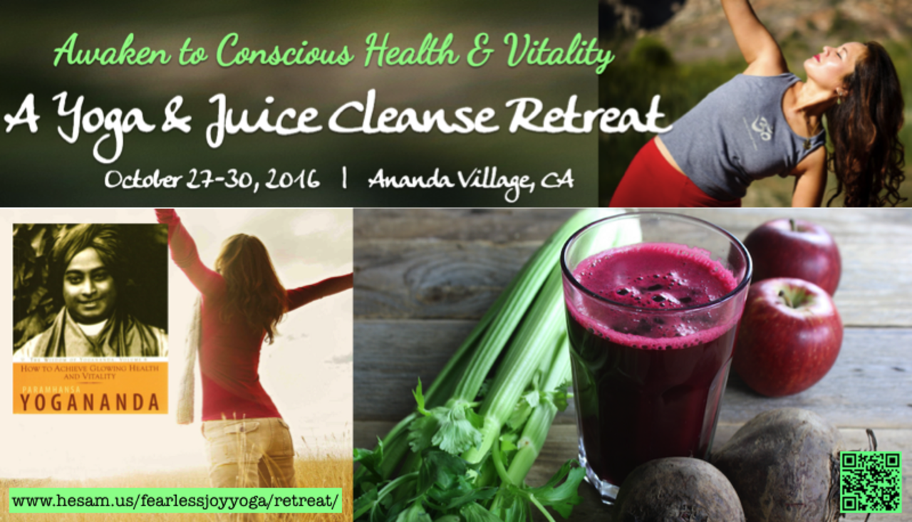 A 3Day Yoga & Juice/Ayurvedic Cleanse Retreat Event Retreat Guru